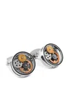 Tateossian Gear Cufflinks In Silver