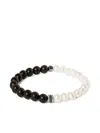 Tateossian Gear Trio Bracelet In Black