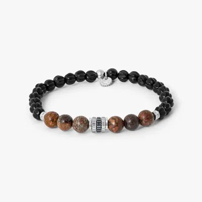 Tateossian Gear Trio Dinosaur Bone Bracelet (limited Edition) - M