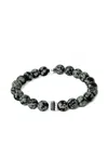 Tateossian Giza Obsidian-beads Bracelet In Green