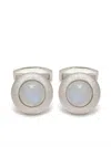 Tateossian Graffiato Moonstone Cufflinks In Silver