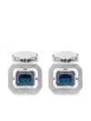 Tateossian Halo Cufflinks In Silver