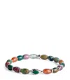 Tateossian Indian Jasper Bead Viper Bracelet In Multi