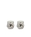 Tateossian Knot Cable Cufflinks In Silver