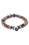 Tateossian Lhasa Graffiato Beaded Bracelet