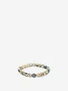 Tateossian Lhasa Graffiato Beaded Bracelet In Neutral