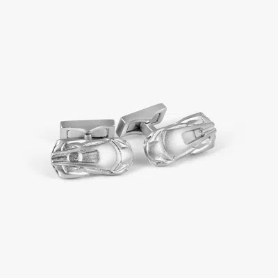Tateossian London Automobili Lamborghini Miniature Cufflinks In Sterling Silver