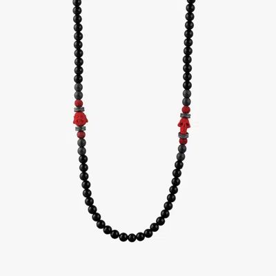 Tateossian London Thompson Long Beaded Necklace