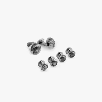 Tateossian London Thompson Modern Cufflink And Stud Sets