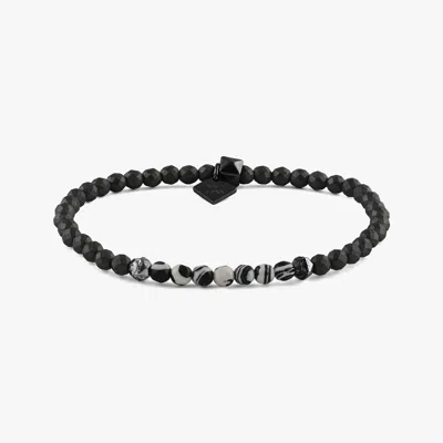 Tateossian London Thompson Multi Faceted Bead Bracelet