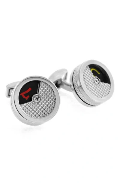 Tateossian Lucky 7 Cuff Links In Metal