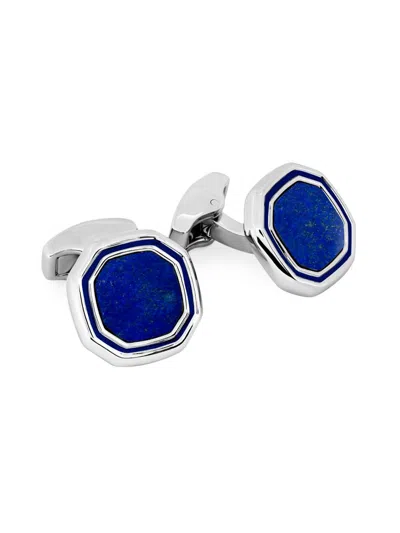 Tateossian Men's Blue Enamel & Bronze-plated Cufflinks