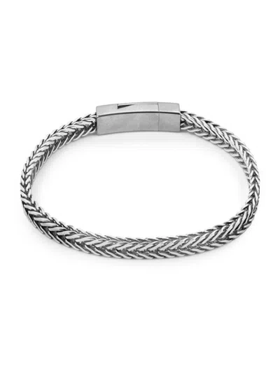 Tateossian Men's Coda Di Volpe Sterling Silver Bracelet