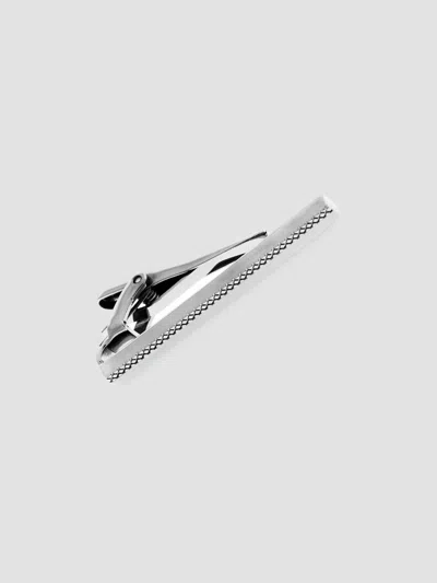 Tateossian Men's Rt Zen Rhodium-plated Tie Clip In Silver