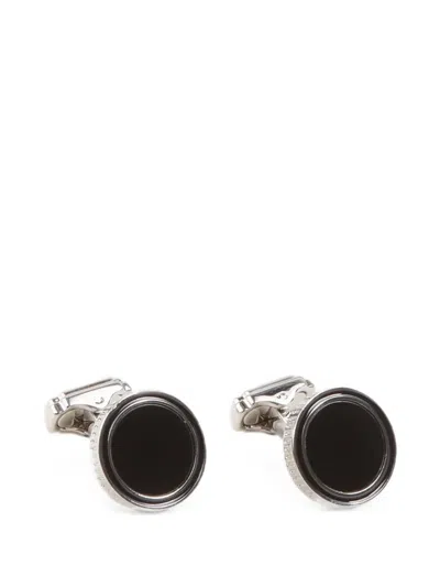 Tateossian Oval-shape Cufflinks In Silver