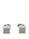 Tateossian Playing Card Rectangular Cufflinks In Metallic