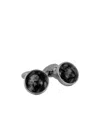 Tateossian Classic Cufflinks In Black