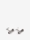 Tateossian Sand Timer Cufflinks In Metallic