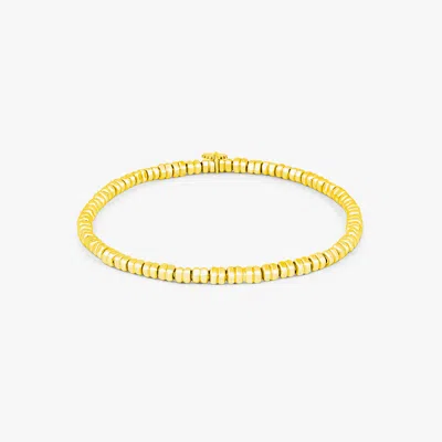 Tateossian Santorini Bracelet In Yellow Gold