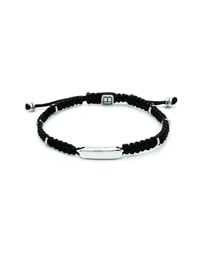 Tateossian Silver Bracelet In Red