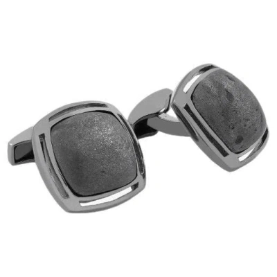 Pre-owned Tateossian Specular Hematite Cufflinks, Limited Edition In Multi