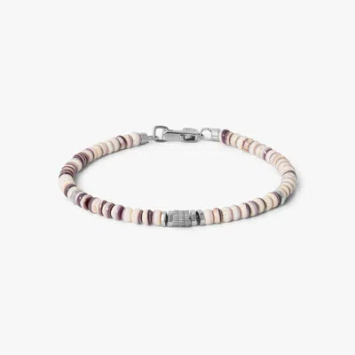 Tateossian Spiny Oyster Bracelet In Lavender (limited Edition) - M