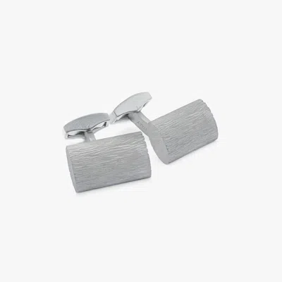 Tateossian Sterling Silver Graffiato Cufflinks