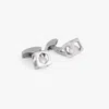 Tateossian Sterling Silver Pearl Hex Cube Cufflinks