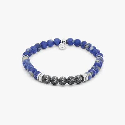 Tateossian Stonehenge Graffiato Bracelet With Sodalite - M