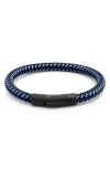 Tateossian Thompson Braided Bracelet In Blue