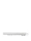 Tateossian Diamond Textured Tie Clip In Grey