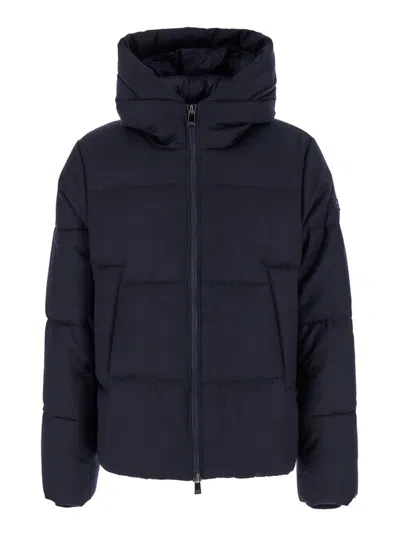 Tatras Antoldo Down Jacket With Hood And Padded Design In Blue