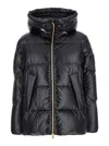 Tatras Hooded Zip Jacket In Black