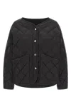 Tatras Aster Quilted Blouson Jacket In Black