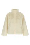 Tatras Plush Polyester Jacket In Neutral