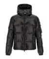 Tatras Belbo Black Down Jacket With Hood And Logo Patch On The Side In Tech Fabric Man In Black