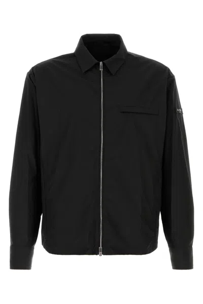 Tatras Black Cotton Blend Lamide Shirt