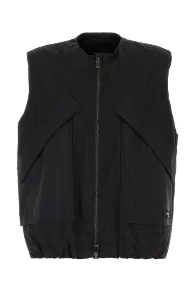 Tatras Black Cotton Blend Vest