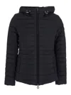 Tatras Black Down Jacket With Drawstring Hood In Tech Fabric Woman In Black