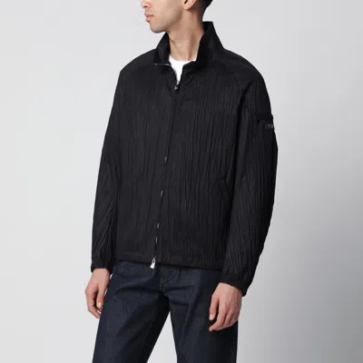 Tatras Black Leros Jacket In Cotton Twill