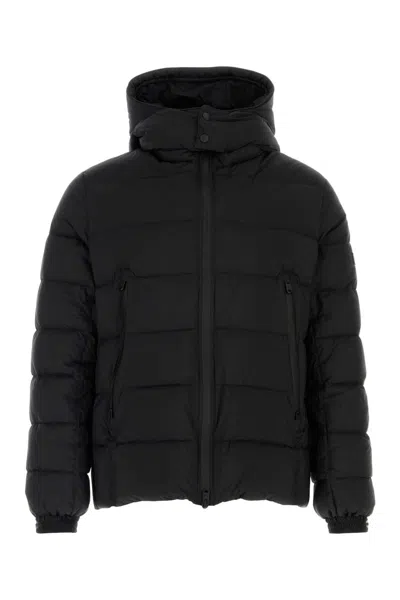 TATRAS BLACK NYLON DOWN JACKET