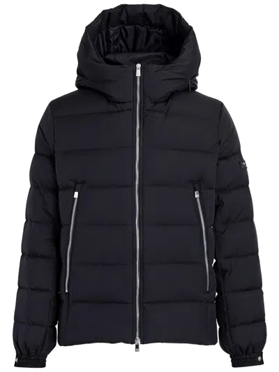 Tatras Cizio High-collar Zippered Puffer Jacket In Black