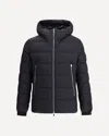 Tatras Hooded Nylon Down Jacket And Pockets In Black
