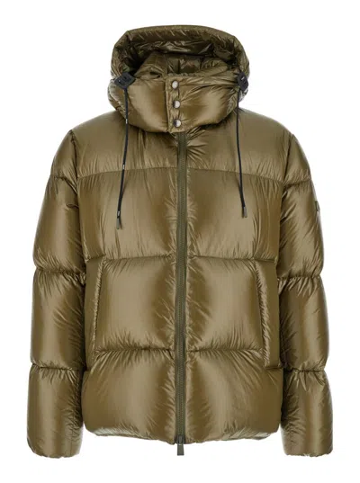 Tatras Pondordo Down Jacket With Hood And Padded Design In Green