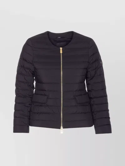 TATRAS CREWNECK QUILTED JACKET BUTTON POCKETS