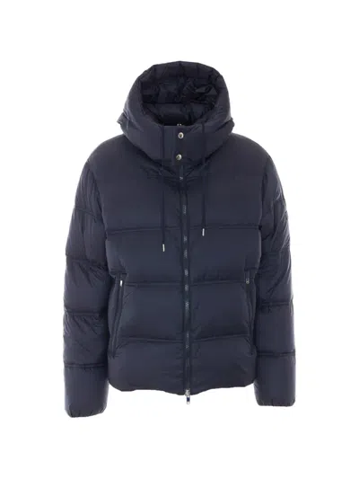 Tatras Damasco Hooded Down Jacket In Blue