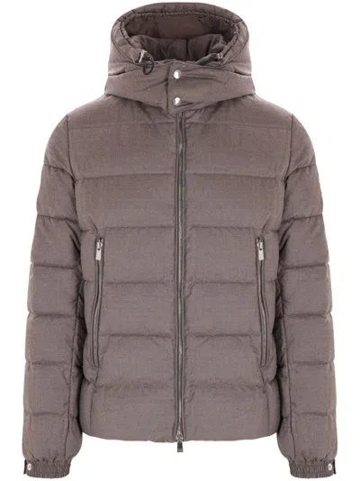 Tatras Domiziano Puffer Jacket In Brown