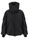 Tatras Insulated Nylon Jacket High Collar In Black