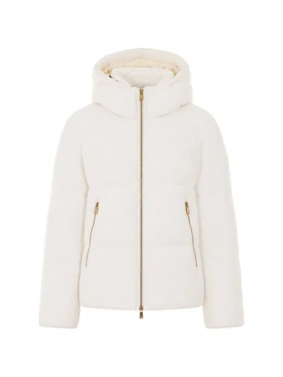 Tatras Eddish Hooded Quilted Down Jacket In White