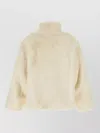 Tatras Plush Polyester Jacket In Neutral